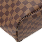 Louis Vuitton Damier Neverfull MM Tote Shoulder Bag — view 3