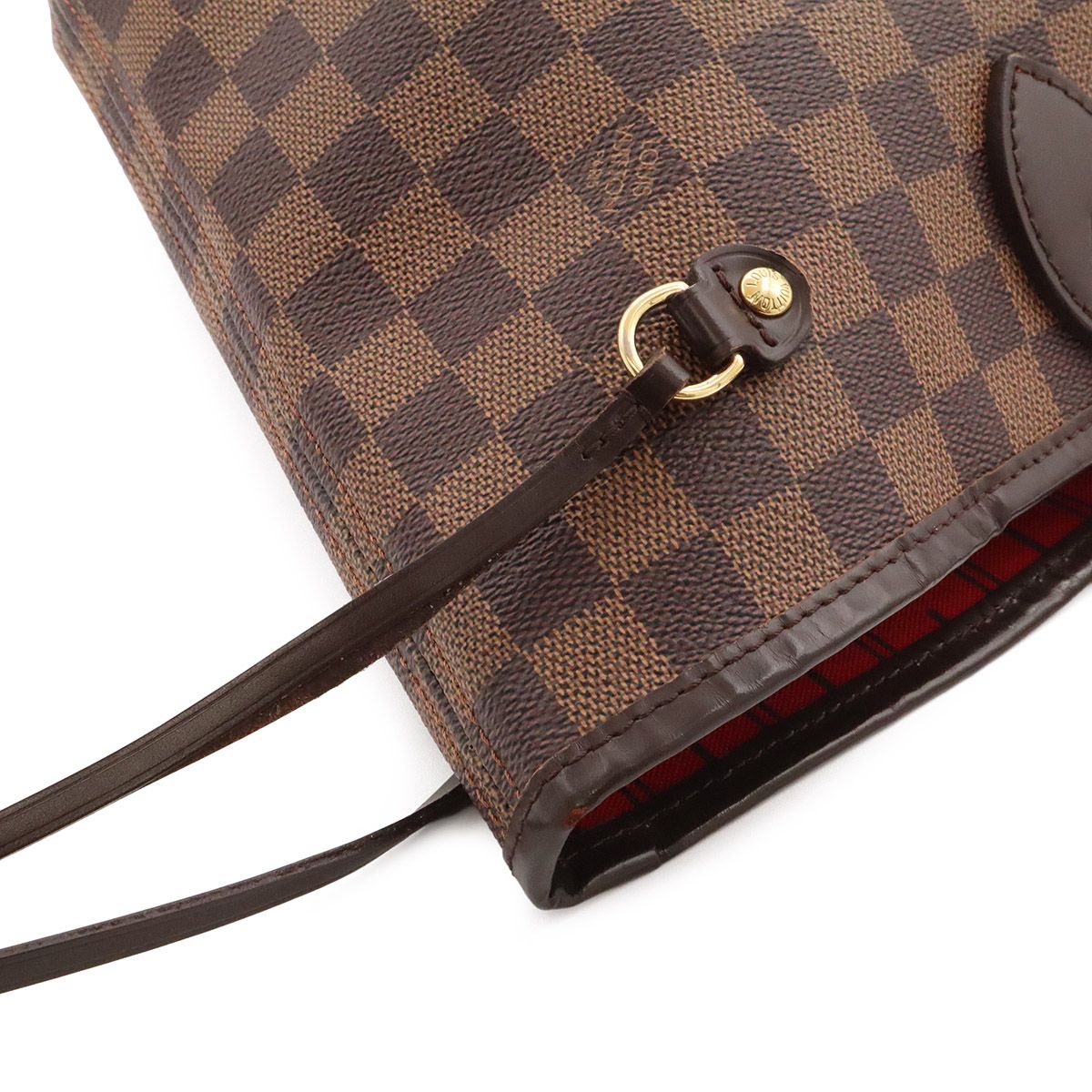 Louis Vuitton Damier Neverfull MM Tote Shoulder Bag — view 4