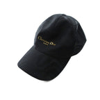 Dior D-player Baseball Cap Hat Logo All Over Print Black
