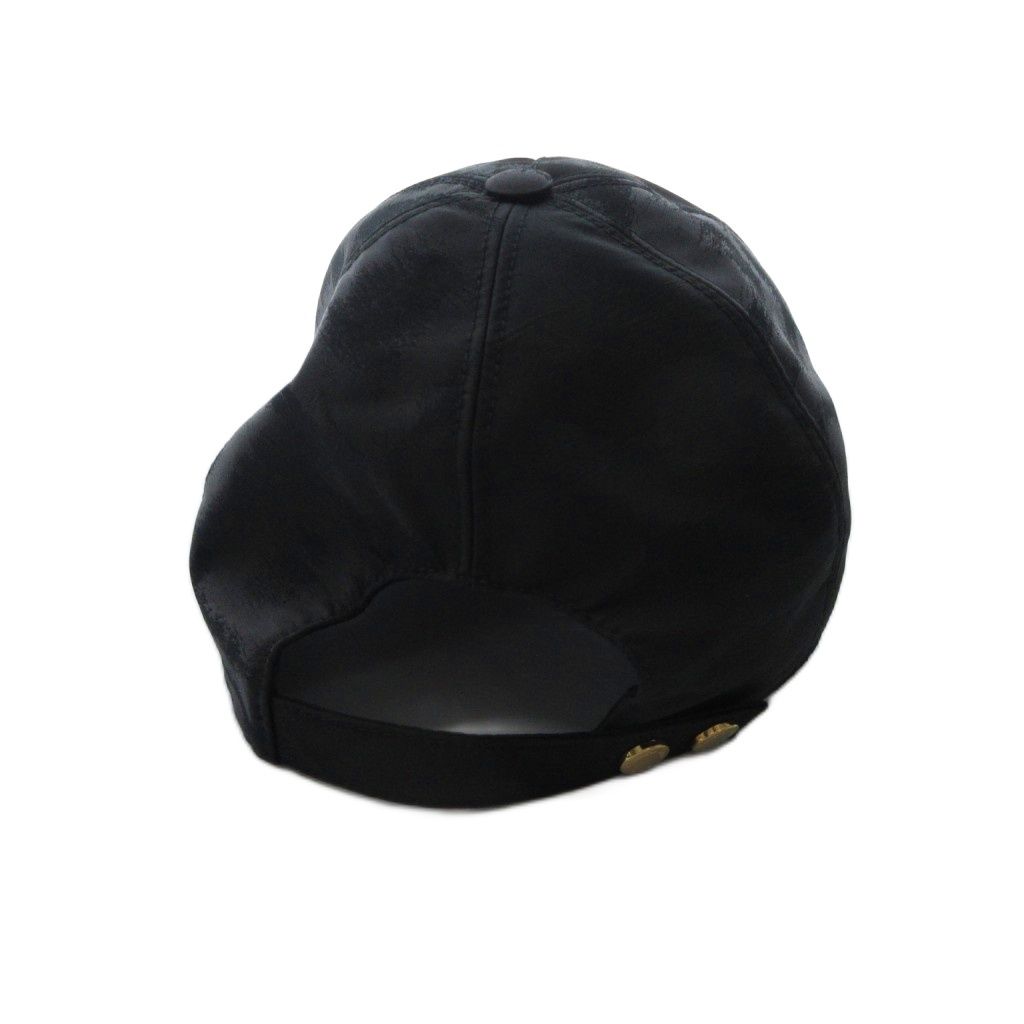 Dior D-player Baseball Cap Hat Logo All Over Print Black — view 4