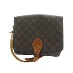 Louis Vuitton Monogram Cartouchiere GM Shoulder Bag Crossbody Leather Logo Brown