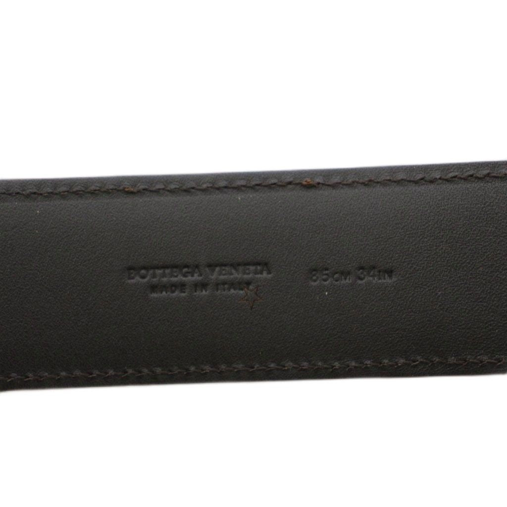Bottega Veneta Belt Leather 85 Brown — view 2