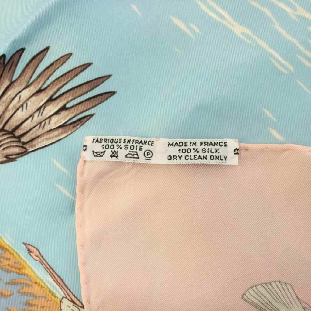 Hermes Carre 90 Precious Lives of the Mediterranean la Vie Precieuse de Scarf — view 7