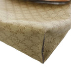Celine Macadam Handbag Canvas Beige — view 8