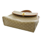 Celine Macadam Handbag Canvas Beige — view 4