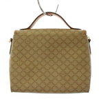 Celine Macadam Handbag Canvas Beige — view 3