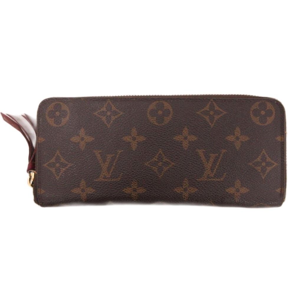 Louis Vuitton Clemence Fuchsia Monogram Wallet
