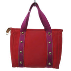 Louis Vuitton Handbag Antigua Cabas PM Logo Plate Zip Closure — view 2