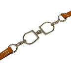 Hermes Bracelet Etelier Leather Light Brown — view 3