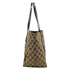 Gucci Tote Sherry GG Pattern Beige Dark Brown Multi Leather — view 2