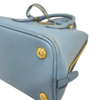 Prada Handbag Promenade Light Blue Leather — view 6
