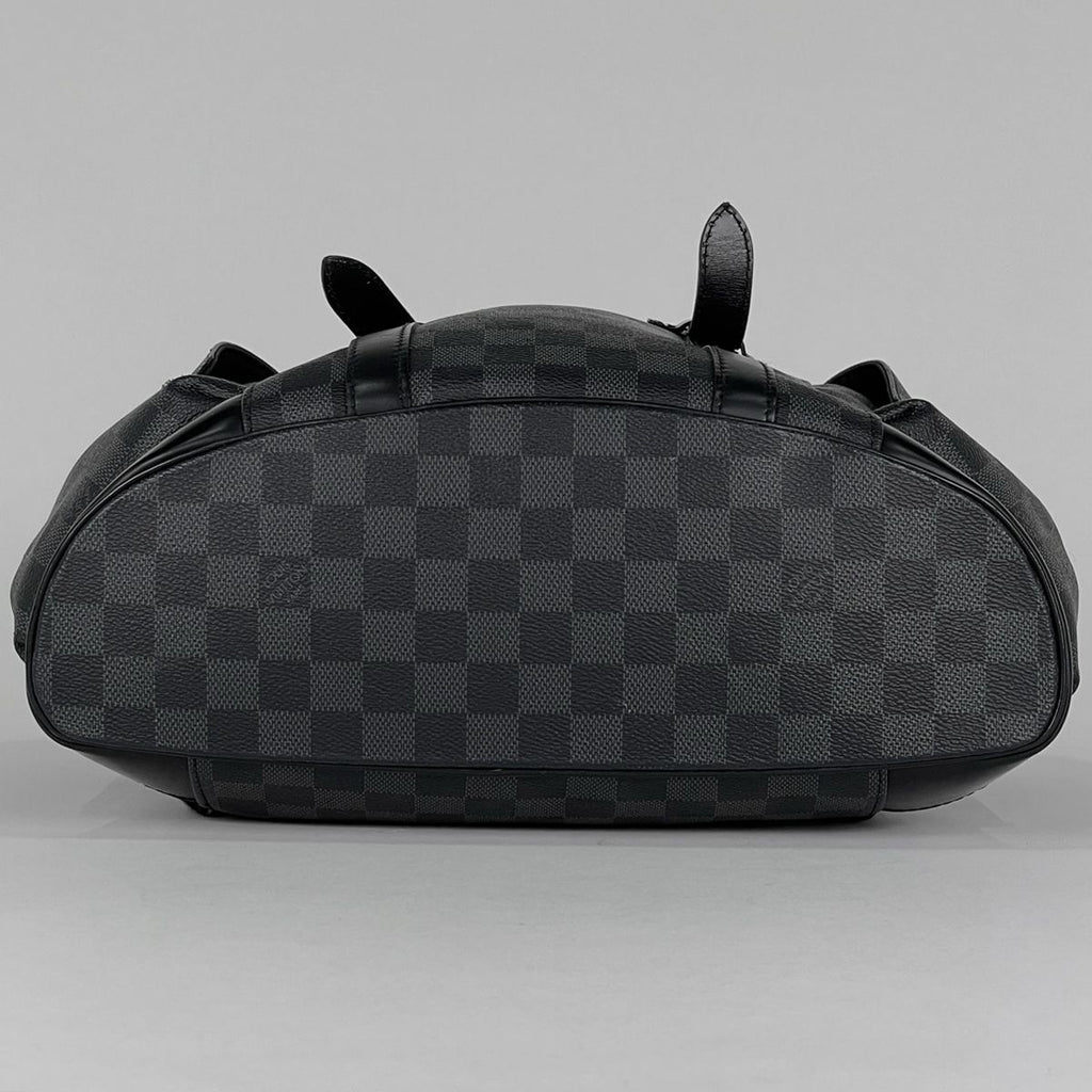 Louis Vuitton Christopher MM Backpack Damier Graphite Noir — view 3