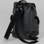 Louis Vuitton Christopher MM Backpack Damier Graphite Noir — view 2