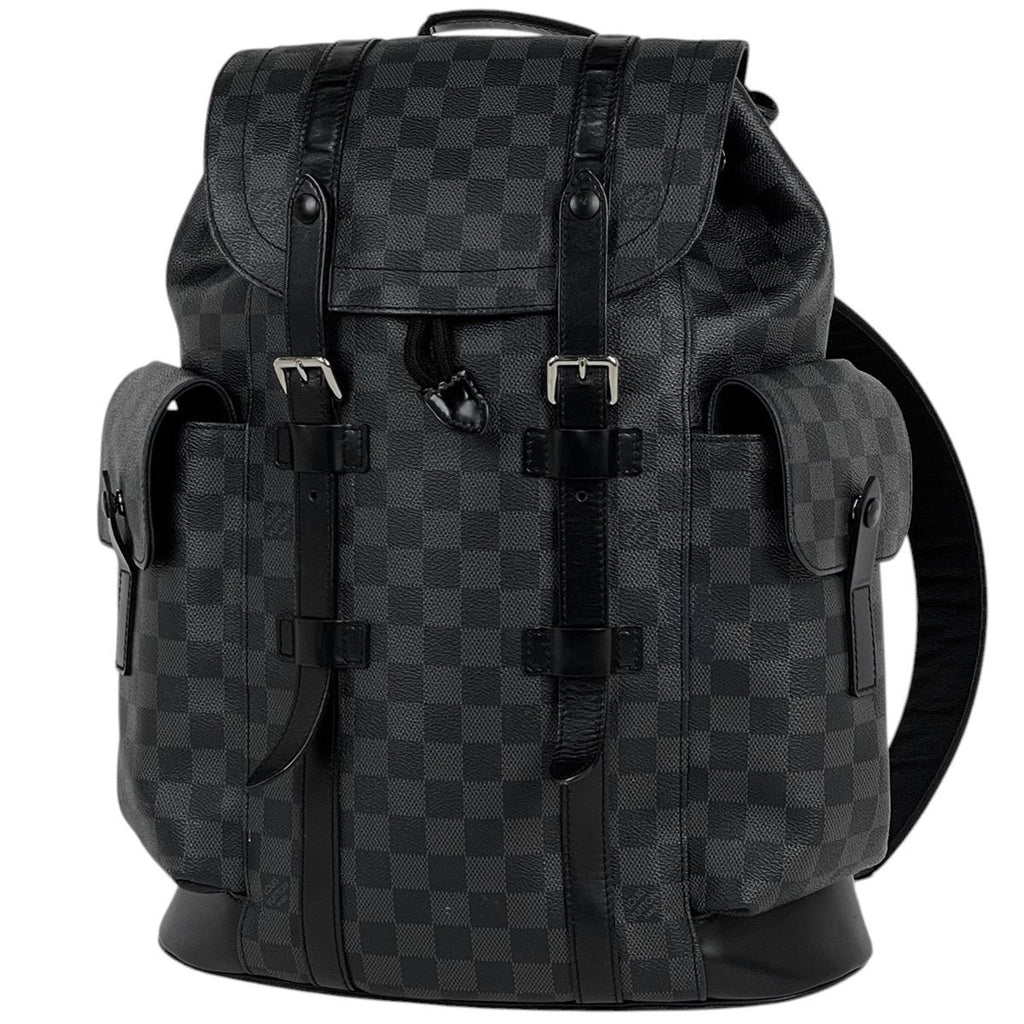 Louis Vuitton Christopher MM Backpack Damier Graphite Noir
