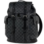 Louis Vuitton Christopher MM Backpack Damier Graphite Noir