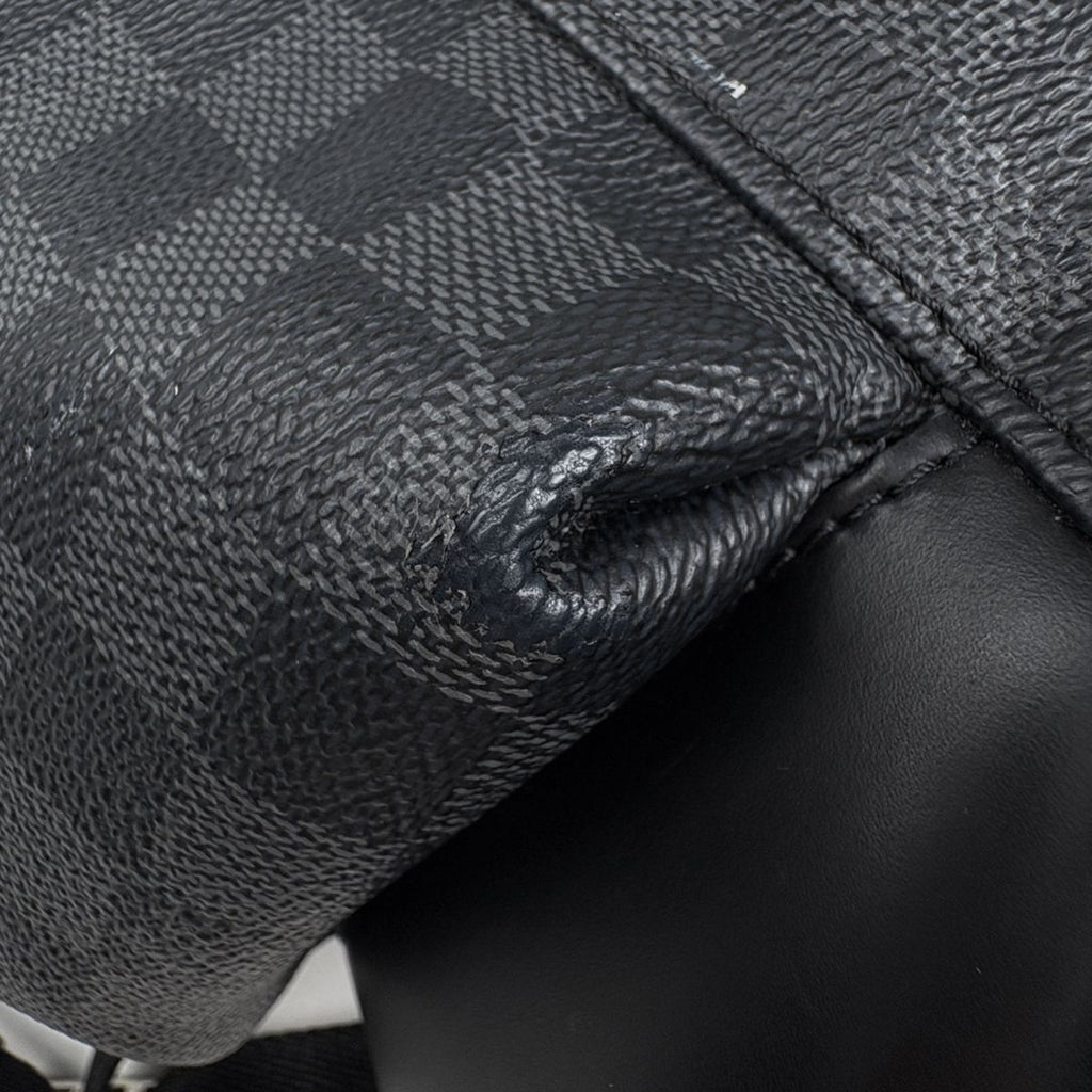 Louis Vuitton Christopher MM Backpack Damier Graphite Noir — view 6