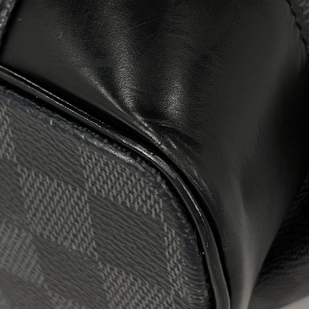 Louis Vuitton Christopher MM Backpack Damier Graphite Noir — view 4