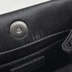 Chanel Handbag CC Logo Camellia Mini Satin Black — view 5