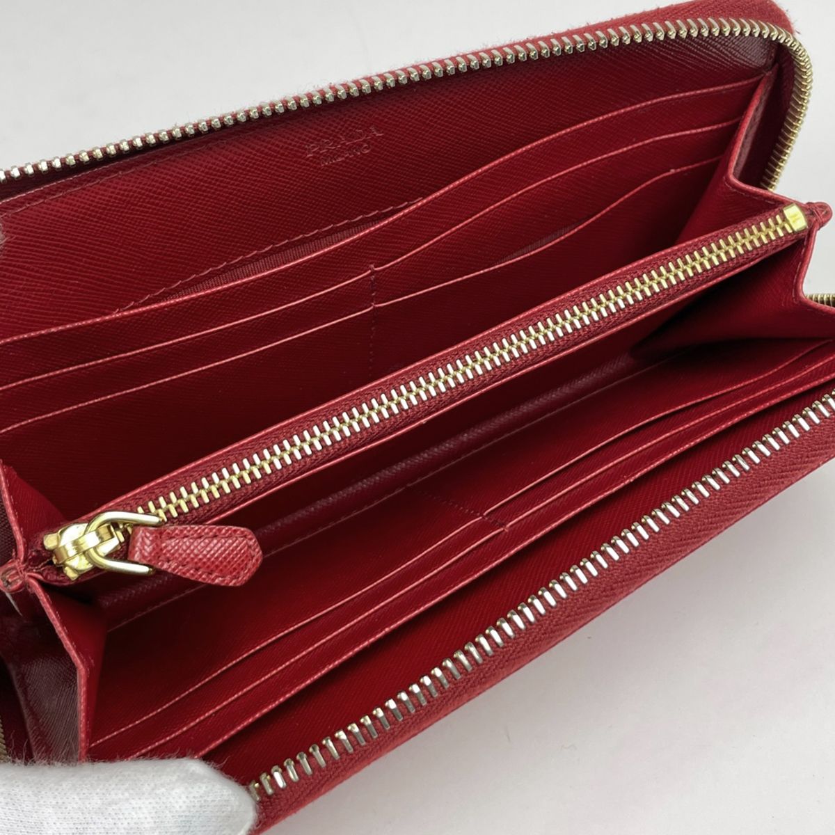 Prada Wallet Saffiano Leather — view 7