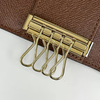 Louis Vuitton Multicles 4 Key Case Key Holder Key Hook Monogram Brown Keychain — view 4