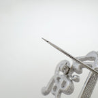 Dior Brooch Silver Plated Rhinestone — view 3