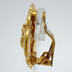 Chanel Earrings CC Logo Gold Plated — view 2