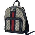 Gucci Backpack Ophidia GG Small Sherry Line Web Supreme Navy