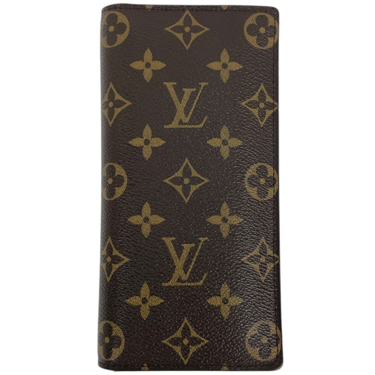 Louis Vuitton Portefeuille Brazza Wallet Bifold Monogram Brown