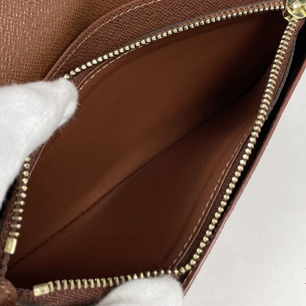 Louis Vuitton Portefeuille Brazza Wallet Bifold Monogram Brown — view 6