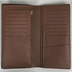 Louis Vuitton Portefeuille Brazza Wallet Bifold Monogram Brown — view 7