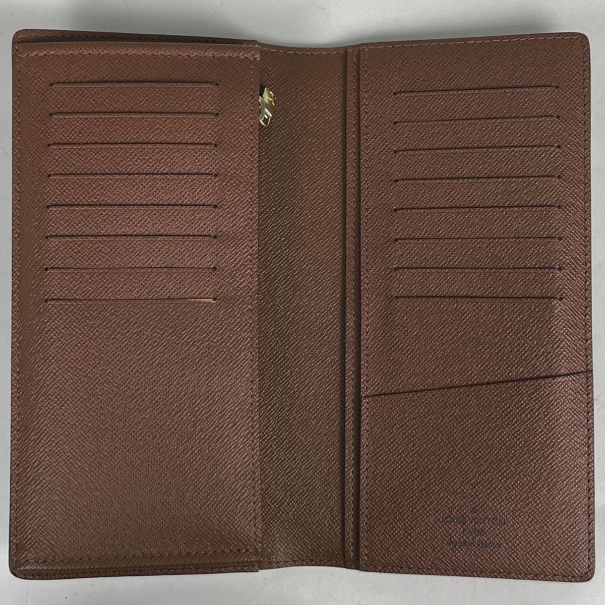 Louis Vuitton Portefeuille Brazza Wallet Bifold Monogram Brown — view 7