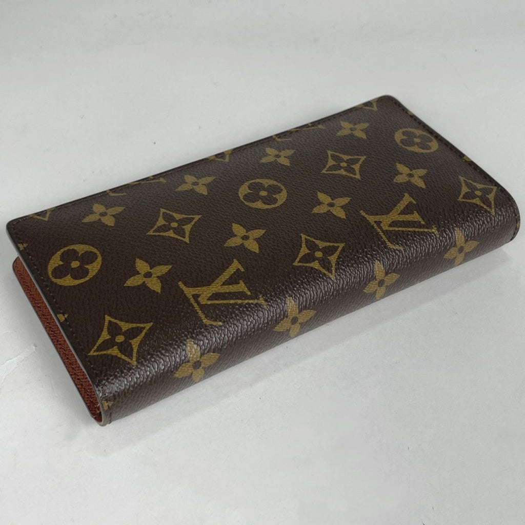 Louis Vuitton Portefeuille Brazza Wallet Bifold Monogram Brown — view 2