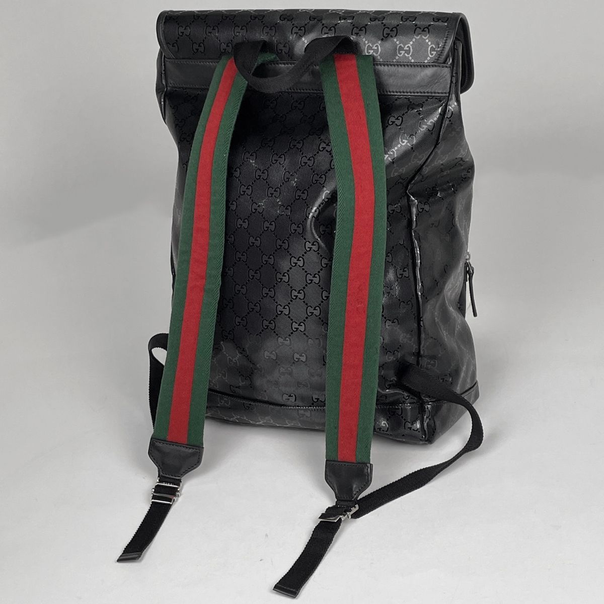 Gucci Backpack GG Supreme Pattern Black — view 2