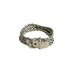 Hermes Vintage Diane 925 Sterling Silver Bracelet Bangle — view 4