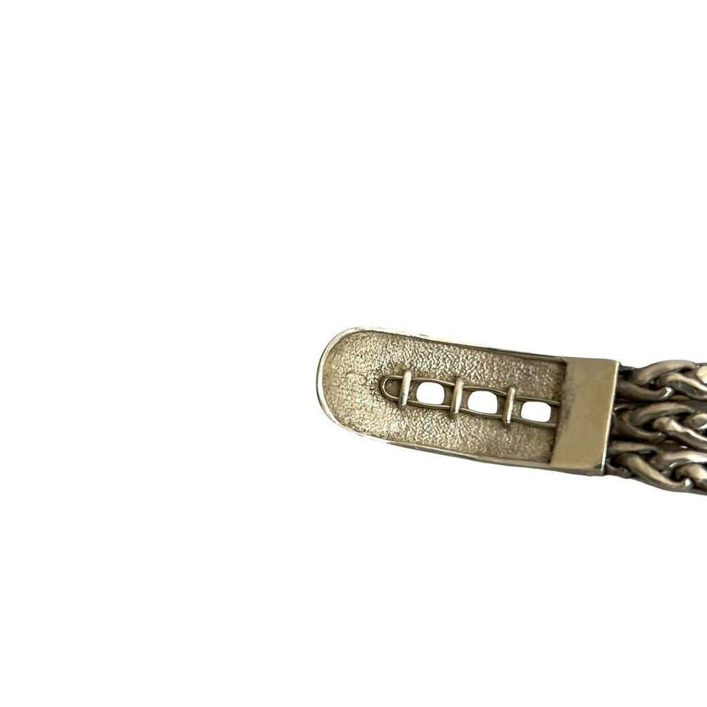 Hermes Vintage Diane 925 Sterling Silver Bracelet Bangle — view 3