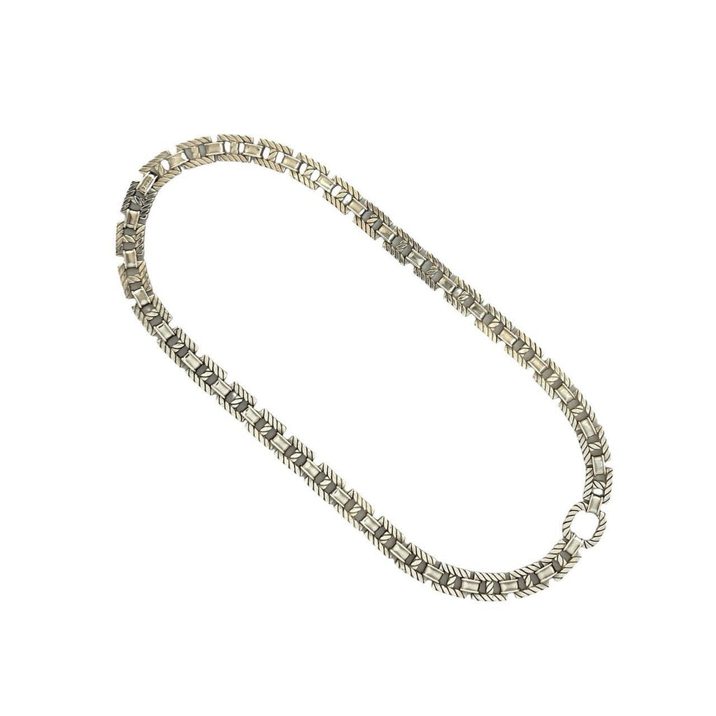 Hermes Grandspaw Vintage Silver 800 Necklace Choker Pendant — view 6
