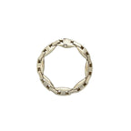 Hermes Cassiopeia 925 Sterling Silver Bracelet Bangle — view 4