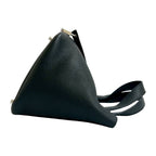 Hermes with Lock Picotin PM Taurillon Clemence Leather Handbag Mini Tote Black — view 6