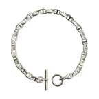 Hermes Chaine D'ancre GM Necklace 29 Links 925 Sterling Silver Chain Choker — view 5