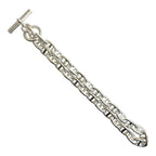 Hermes Chaine D'ancre GM Necklace 29 Links 925 Sterling Silver Chain Choker — view 6