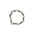 Hermes Audienne 925 Sterling Silver Chain Bracelet Bangle — view 4