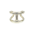 Hermes Osmose 925 Sterling Silver Bangle Bracelet — view 4