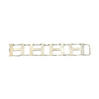 Hermes Vintage H Logo Silver 800 Bracelet Bangle — view 4
