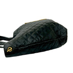 Saint Laurent Paris Icare YSL Logo Quilted Leather Tote Black — view 5