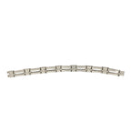 Hermes Vintage Gate Motif Bracelet 925 Sterling Silver Bangle — view 5