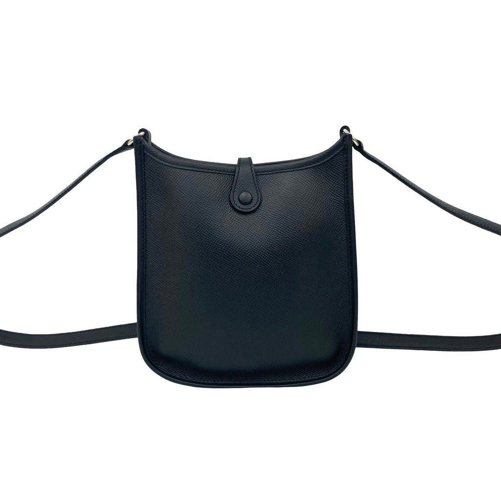 Hermes Evelyne TPM Veau Epsom Mini Shoulder Bag Pochette Black — view 3