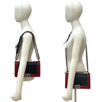 Chanel Boy CC Logo Lambskin Leather Chain Shoulder Bag Black — view 2