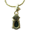 Dior Pendant Logo Gold Necklace — view 2