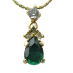 Dior Pendant Logo Gold Necklace