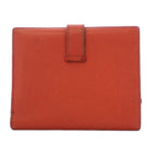 Hermes Wallet Bifold I Bearn Compact Leather Orange — view 3